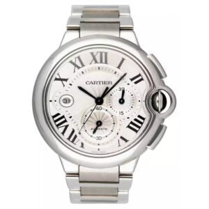 Cartier Ballon Bleu Chronographe Argenté