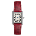Cartier Tank Louis – Silver-Bordeaux