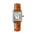 Cartier Tank Louis – Silver-Brown