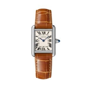 Cartier Tank Louis – Silver-Brown