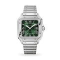Cartier Santos 40mm – Vert Impérial & Bracelet Acier