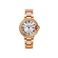 Cartier Ballon Bleu 36 mm – Or Rose & Lunette Diamants