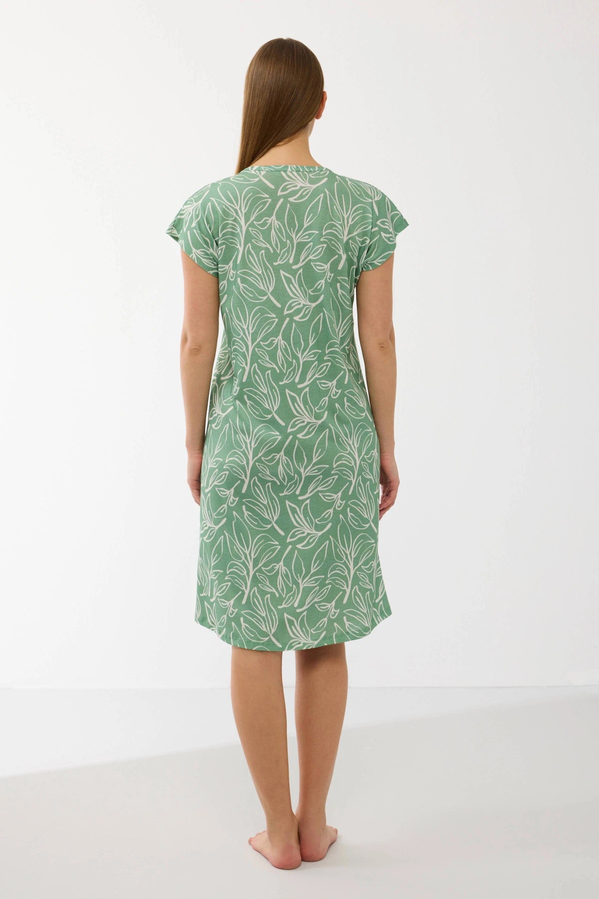 Nuisette en TENCEL™ Modal; Coton – Chemise de Nuit Confort