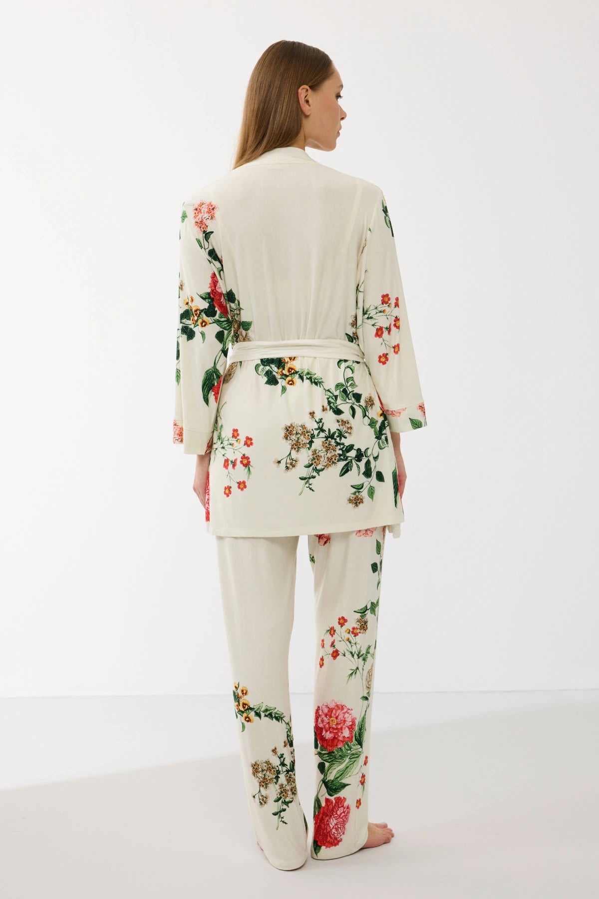 Ensemble de pyjama 3 Pièces Robe ; Bralette